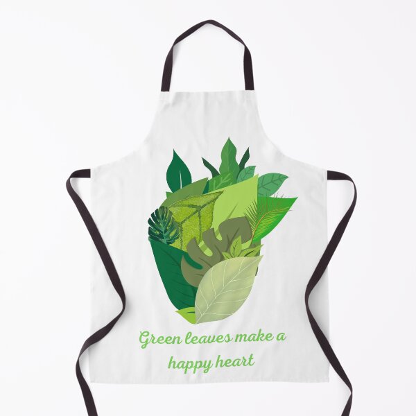 Item preview, Green leaves make a happy heart designed and sold by Narcissus6.