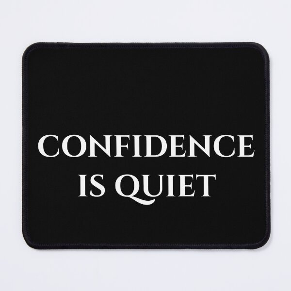 Item preview, Confidence Is Quiet | Minimalist Motivational Typography Quote designed and sold by MagicArtzz.