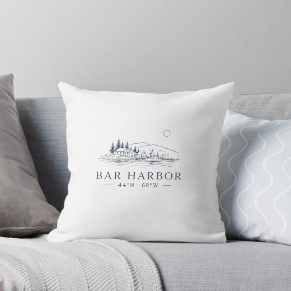 Item preview, Bar Harbor Coordinates designed and sold by ChicClicker.