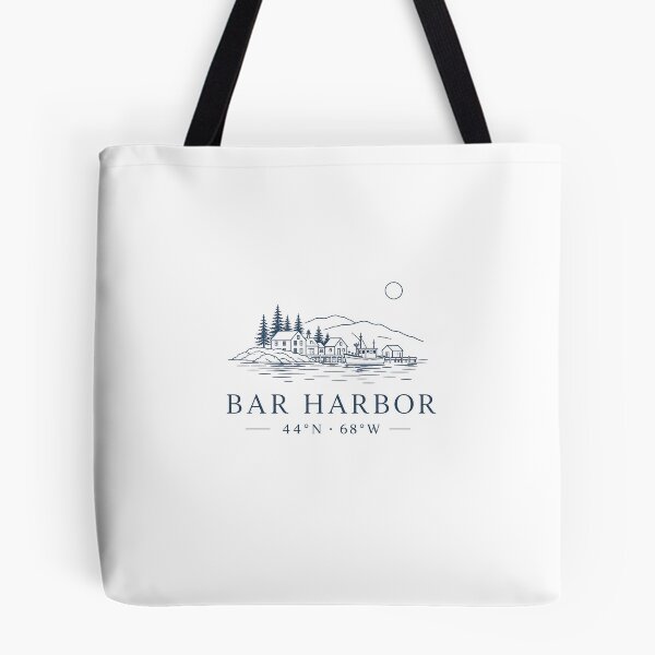 Item preview, Bar Harbor Coordinates designed and sold by ChicClicker.
