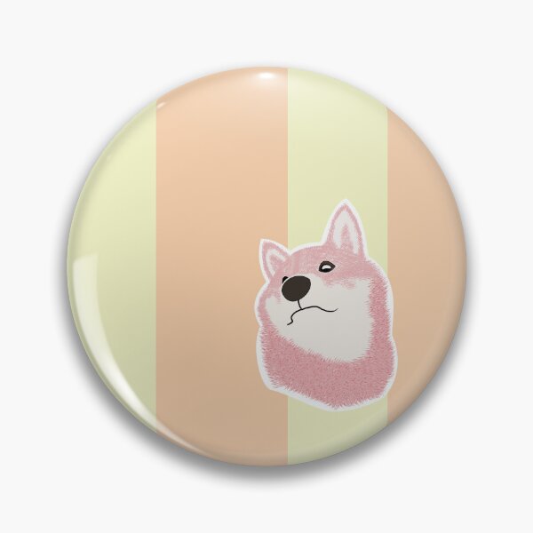 Artikelvorschau, Dicker Streifen (hellorange, hellgelb) mit Shiba Inu entworfen und verkauft von ShibaCruise-On.