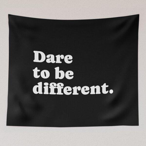 Item preview, Dare To Be Different designed and sold by PublicArtDesign.