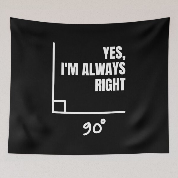 Item preview, Yes. I'm Always Right designed and sold by Dondonmart.