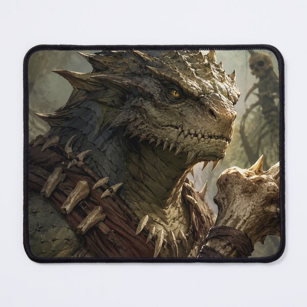 Item preview, DnD Lizardfolk Bonecrusher Creature designed and sold by bapupa.