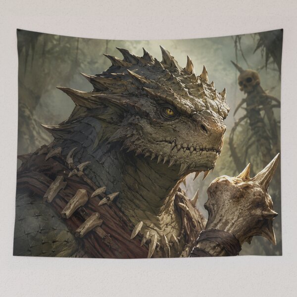 Item preview, DnD Lizardfolk Bonecrusher Creature designed and sold by bapupa.