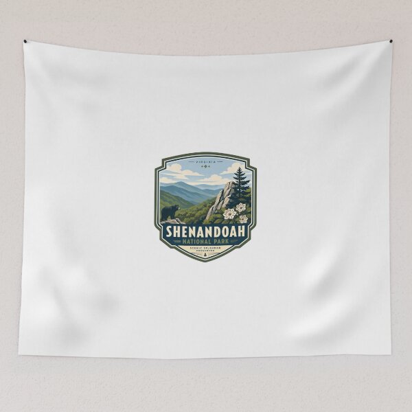 Item preview, Virginia Shenandoah National Park Scenic Splendor Preserved Outdoor Travel Hiking designed and sold by Simsimah26Parks.