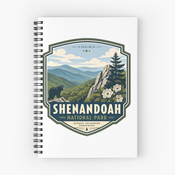 Item preview, Virginia Shenandoah National Park Scenic Splendor Preserved Outdoor Travel Hiking designed and sold by Simsimah26Parks.