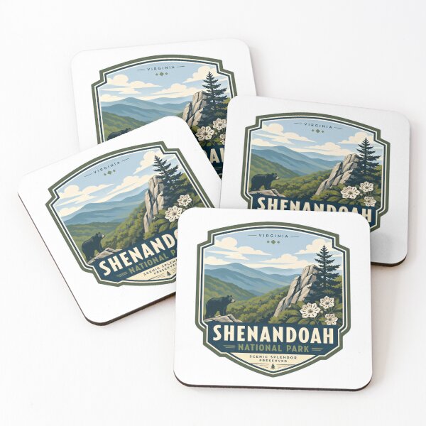 Item preview, Virginia Shenandoah National Park Scenic Splendor Preserved Outdoor Travel Hiking designed and sold by Simsimah26Parks.