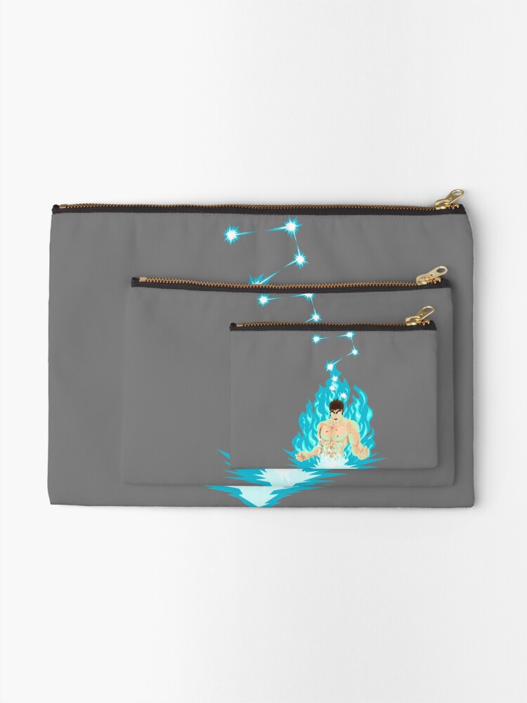 Thumbnail 2 of 4, Zipper Pouch, Kenshiro designed and sold by 9999DamagePoint.