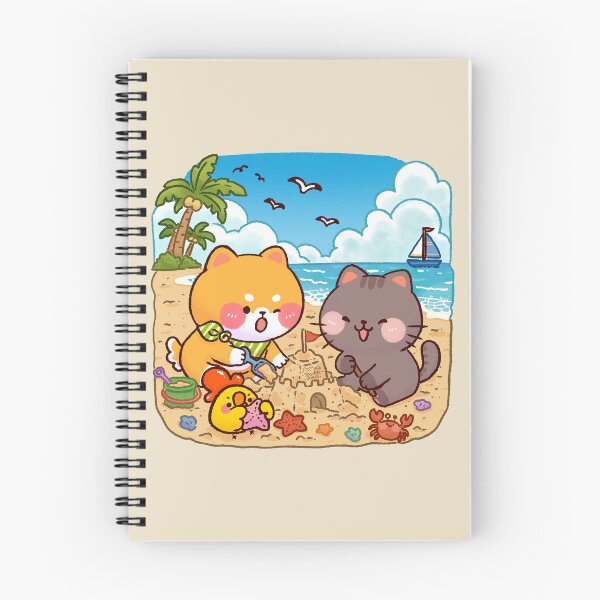 Item preview, Cute Beach Sandcastle Friends designed and sold by NasDoodleArt.