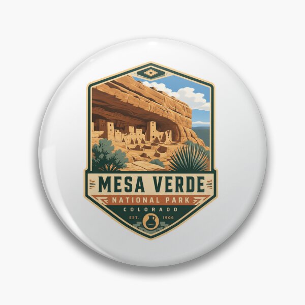 Item preview, Mesa Verde National Park Colorado Est 1906 Travel Souvenir Visitor Hiker designed and sold by Simsimah26Parks.
