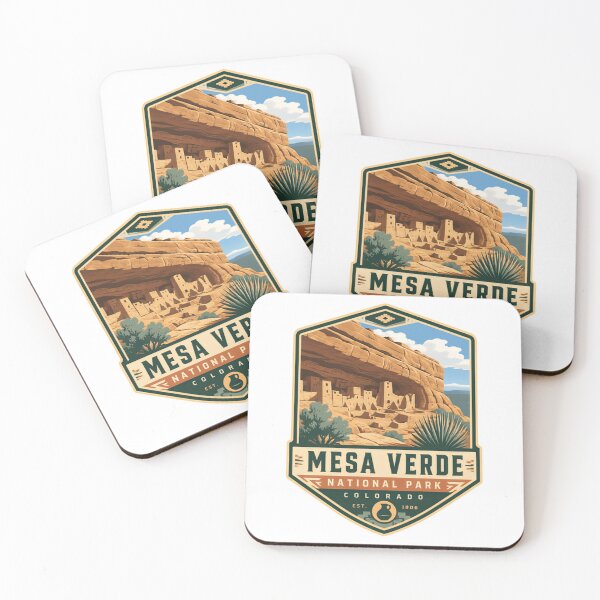 Item preview, Mesa Verde National Park Colorado Est 1906 Travel Souvenir Visitor Hiker designed and sold by Simsimah26Parks.