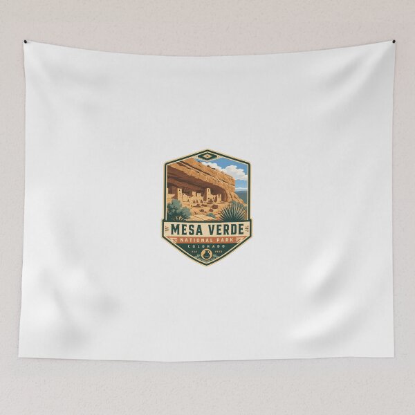 Item preview, Mesa Verde National Park Colorado Est 1906 Travel Souvenir Visitor Hiker designed and sold by Simsimah26Parks.