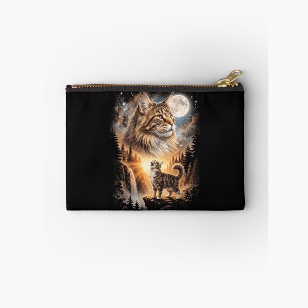 Item preview, Maine Coon Howling Moon Art Cat Mom Dad Lover designed and sold by dian-rody-crest.