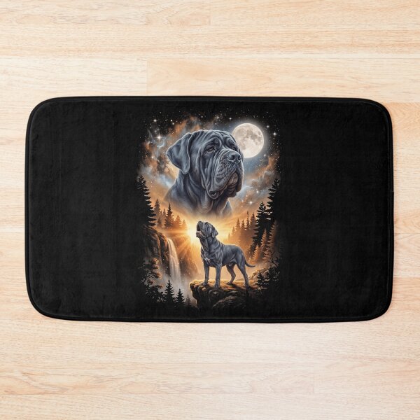 Item preview, Neapolitan Mastiff Howling Moon Art Dog Mom Dad Lover designed and sold by dian-rody-crest.