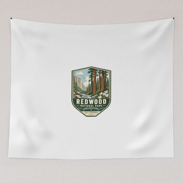 Item preview, Redwood National Park Est 1968 California Traveler Hiking Nature designed and sold by Simsimah26Parks.