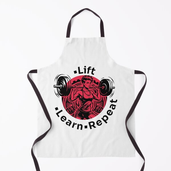 Item preview, Lift Learn Repeat Gym Tshirt Design designed and sold by CreativeFrndz.