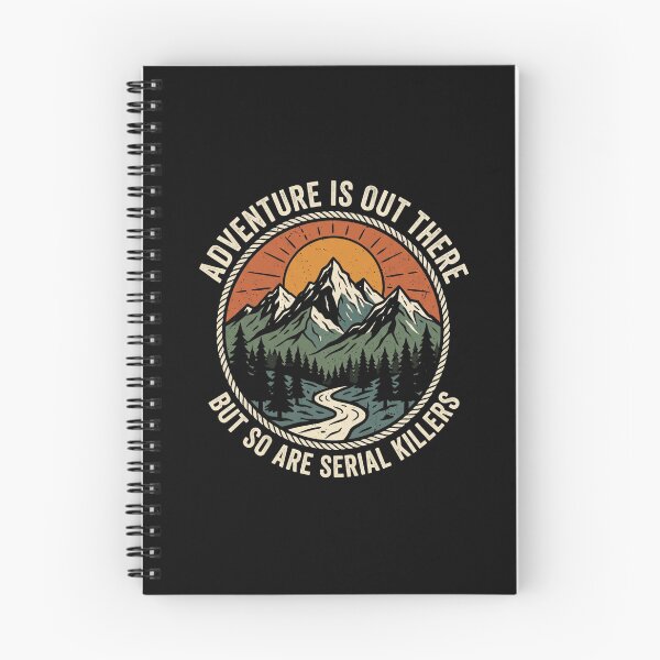 Item preview, Retro Adventure Is Out There But So Are Serial Killers  designed and sold by dudelinart.