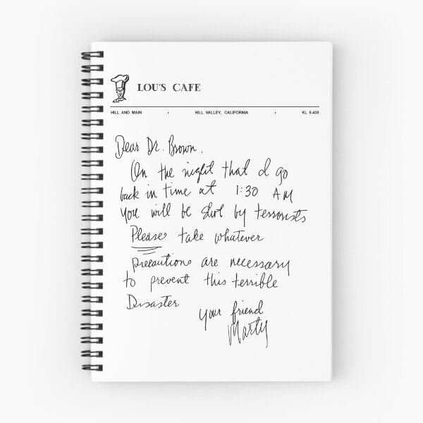 Item preview, Back to The Future - Letter to the Doc designed and sold by Wanderdreaming.