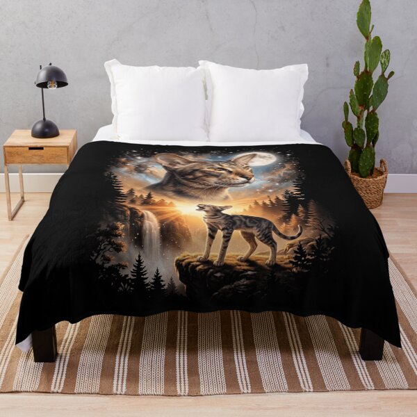 Item preview, Oriental Shorthair Howling Moon Art Cat Mom Dad Lover designed and sold by dian-rody-crest.