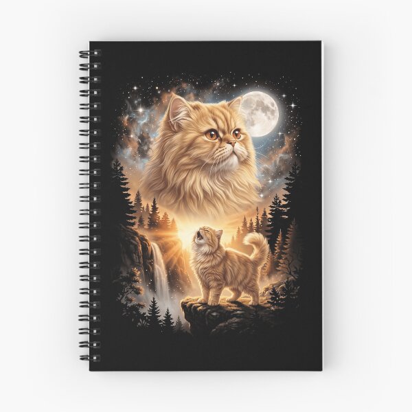 Item preview, Persian Howling Moon Art Cat Mom Dad Lover designed and sold by dian-rody-crest.