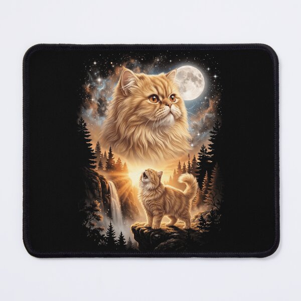Item preview, Persian Howling Moon Art Cat Mom Dad Lover designed and sold by dian-rody-crest.
