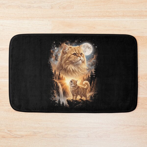 Item preview, Persian Howling Moon Art Cat Mom Dad Lover designed and sold by dian-rody-crest.