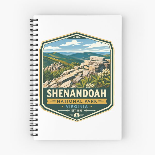 Item preview, Shenandoah National Park Virginia Est. 1935 National Park Travel Hiking Outdoors Adventure designed and sold by Simsimah26Parks.