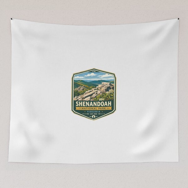 Item preview, Shenandoah National Park Virginia Est. 1935 National Park Travel Hiking Outdoors Adventure designed and sold by Simsimah26Parks.