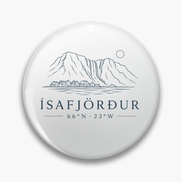 Item preview, Isafjordur Coordinates designed and sold by ChicClicker.