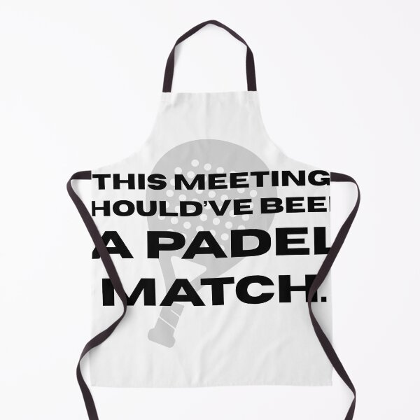 Item preview, Padel Funny Quote | This Meeting Should've Been a Padel Match designed and sold by Doozie designs.
