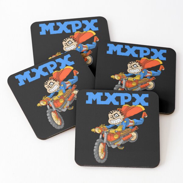 Item preview, MxPx Punk Rock Superhero Riding Motorcycle designed and sold by OrigamiOkami.
