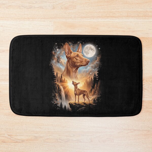 Item preview, Pharaoh Hound Howling Moon Art Dog Mom Dad Lover designed and sold by dian-rody-crest.