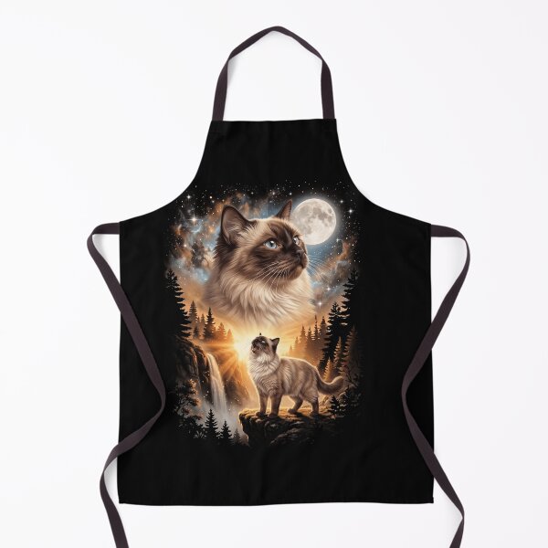 Item preview, Ragdoll Howling Moon Art Cat Mom Dad Lover designed and sold by dian-rody-crest.