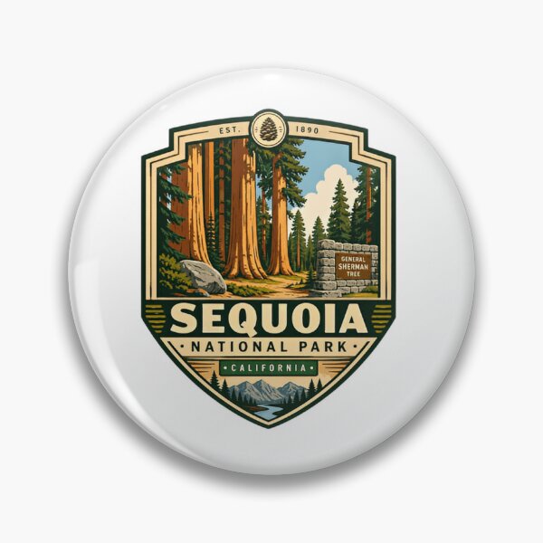 Item preview, Sequoia National Park California General Sherman Tree Est 1890 National Park Visitor Souvenir designed and sold by Simsimah26Parks.