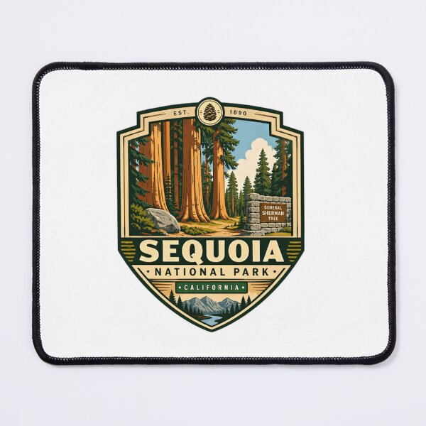 Item preview, Sequoia National Park California General Sherman Tree Est 1890 National Park Visitor Souvenir designed and sold by Simsimah26Parks.