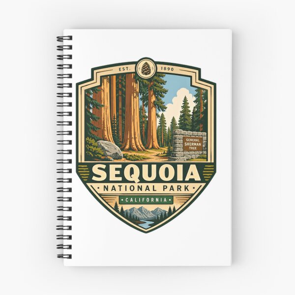 Item preview, Sequoia National Park California General Sherman Tree Est 1890 National Park Visitor Souvenir designed and sold by Simsimah26Parks.
