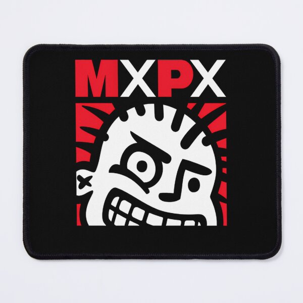 Item preview, MxPx Red and White Close-Up Punk Mascot designed and sold by OrigamiOkami.