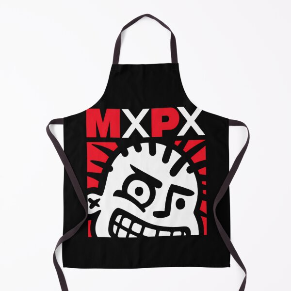 Item preview, MxPx Red and White Close-Up Punk Mascot designed and sold by OrigamiOkami.