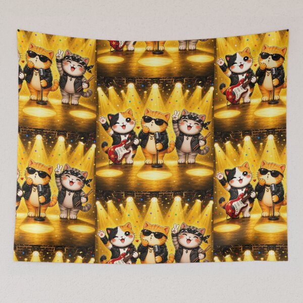 Item preview, Catrio Young Rock Band Enthusiasts designed and sold by Mindworx21.