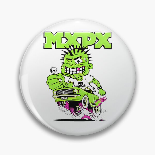 Item preview, MxPx Green Zombie Hot Rod Car Racing designed and sold by OrigamiOkami.