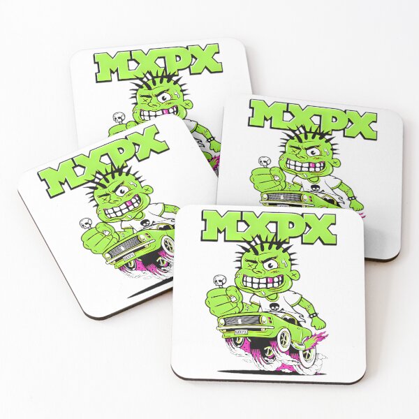 Item preview, MxPx Green Zombie Hot Rod Car Racing designed and sold by OrigamiOkami.