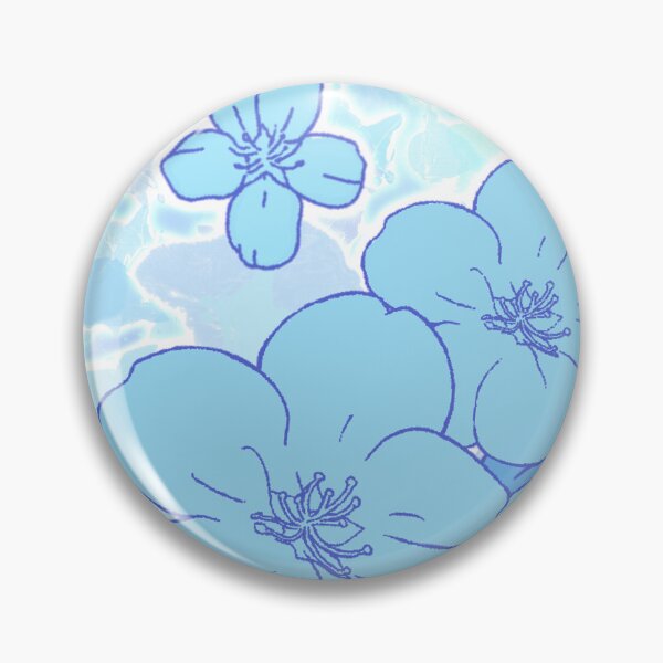 Item preview, Manami Blue Floral Theme designed and sold by Laveempire.