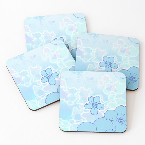 Item preview, Manami Blue Floral Theme designed and sold by Laveempire.