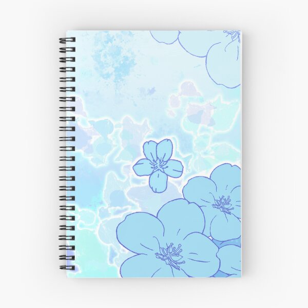 Item preview, Manami Blue Floral Theme designed and sold by Laveempire.