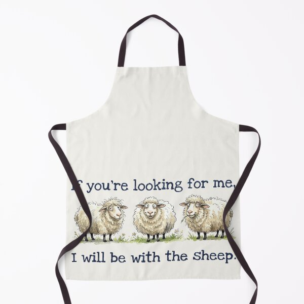 Item preview, If You're Looking For Me I Will Be With The Sheep designed and sold by chriswo-design.
