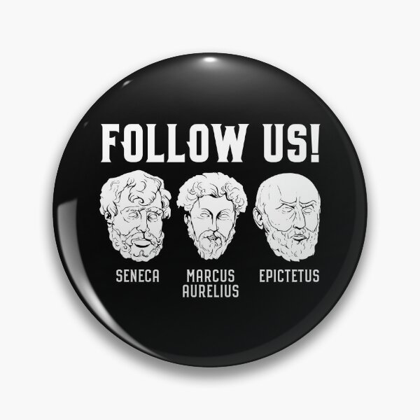 Item preview, Stoics Seneca Epictetus Marcus Aurelius Stoic Philosophers Stoicism designed and sold by Carl's Clothing.