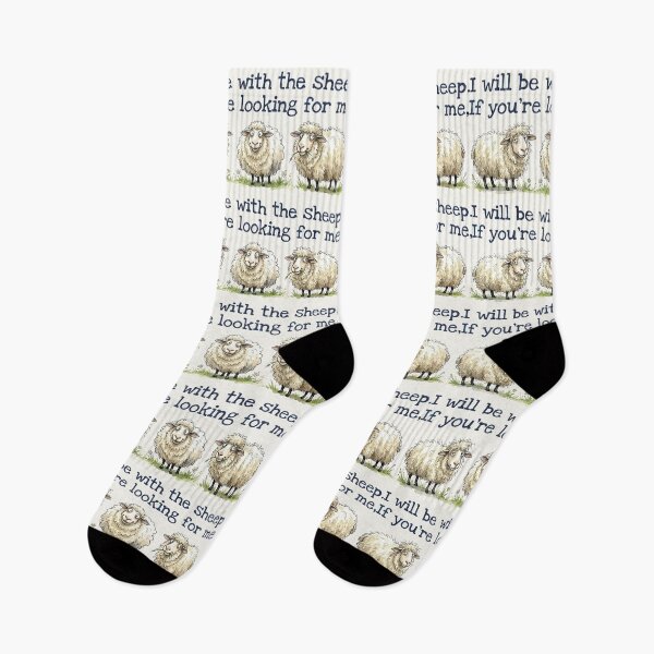 Item preview, If You're Looking For Me I Will Be With The Sheep designed and sold by chriswo-design.