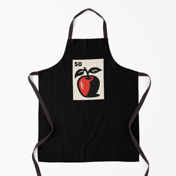 Item preview, Red Apple Fruit Illustration So Quote T-Shirt Design 127sm designed and sold by 127sm.