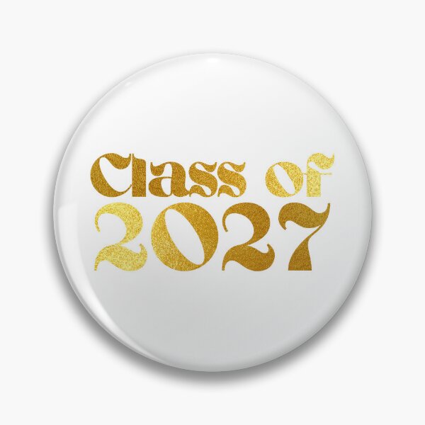 Item preview, Class of 2027 Senior Graduation 2027 Gold Look Back to School Typography Gift  designed and sold by Artycom.